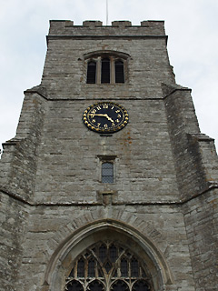 Wandeling in Kent - terug bij de kerk van Charing