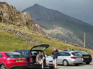 Snowdonia, Pen y Pass Car Park