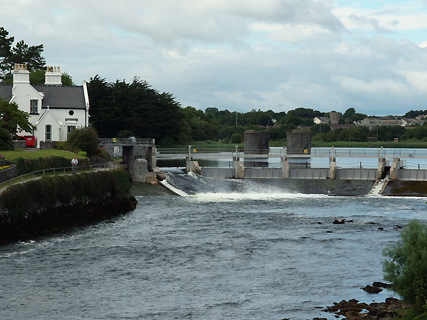 de zalmtrap in Galway