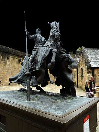 Alnwick Castle, binnenhof