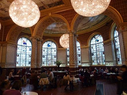 lunch in het V&A