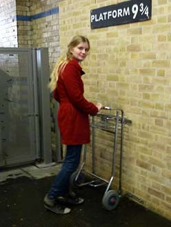 naar huis via Platform 9 3/4