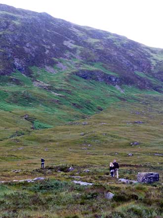 wandeling bij Glencoe