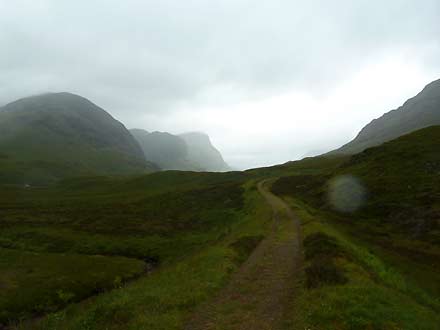 Glencoe, landschap