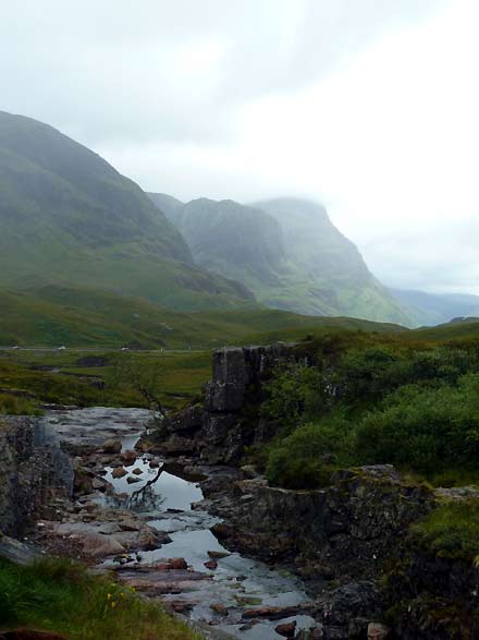 Glencoe, landschap