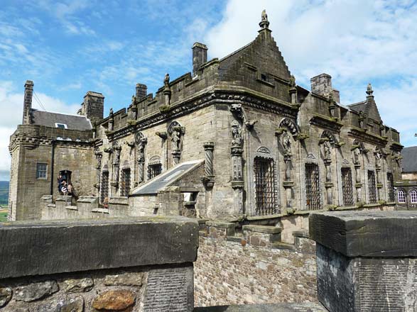 Stirling Castle, het hoofdgebouw