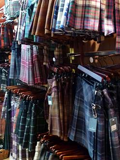 Edinburgh, kiltshop