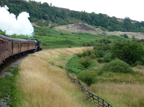 NYMR treinreis Pickering Yorkshire