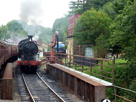 onderweg, treinreis Pickering Yorkshire