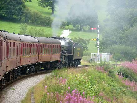 NYMR trein Pickering-Whitby