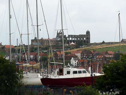 Whitby, vanuit de trein