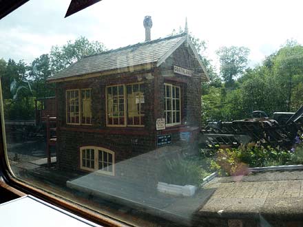 Goathland, vanuit trein terug van Whitby naar Pickering