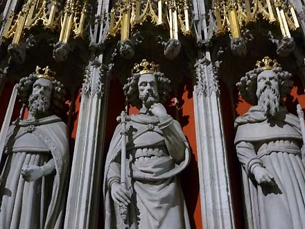 York, koorscherm in York Minster