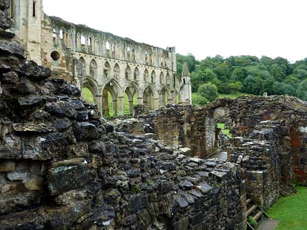 mijn laatste foto van Rievaulx Abbey